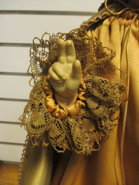 Vintage Devotional Religious Figure Giving Blessings in Ceremonial Dress - 4
