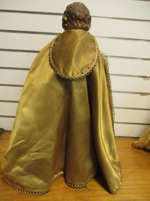 Vintage Devotional Religious Figure Giving Blessings in Ceremonial Dress - 6