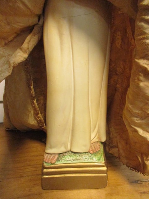 Vintage Devotional Religious Figure Giving Blessings in Ceremonial Dress - 9