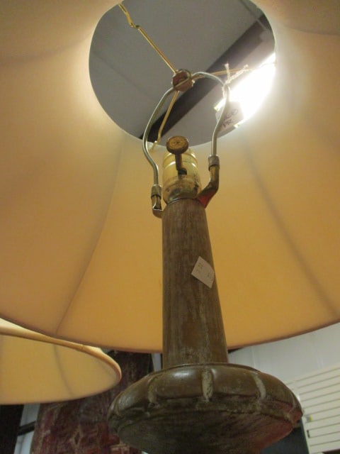Pair of Carved Neoclassical Style Floor Lamps - 5