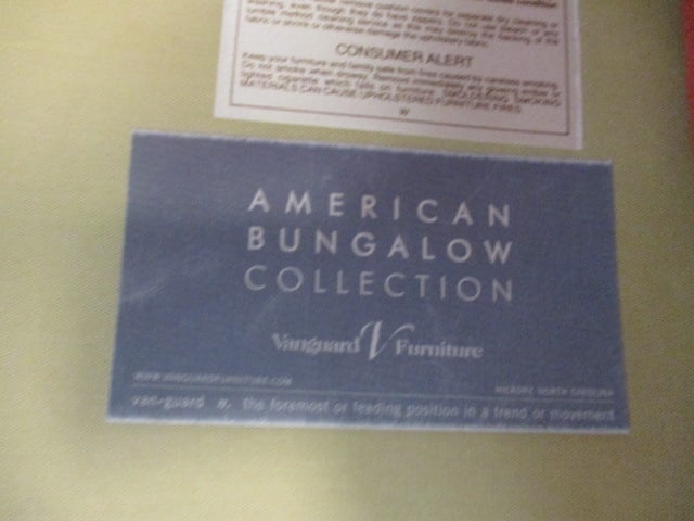 Vanguard Furniture American Bungalow Collection Sofa - 4
