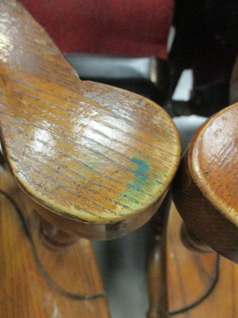 Pair of Oak Windsor Style Arm Chairs - 6