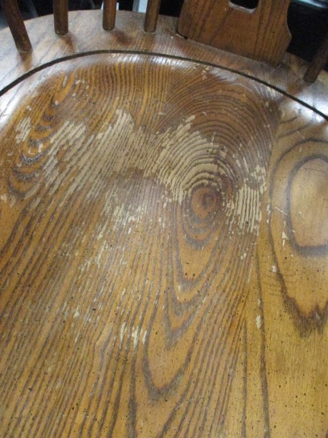 Pair of Oak Windsor Style Arm Chairs - 7