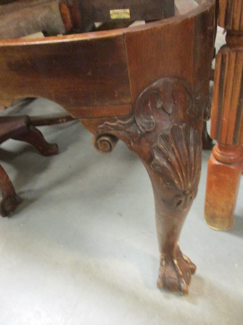 Antique Bartholomew & Fletcher, London Chippendale Carved Mahogany Side Chair - 2