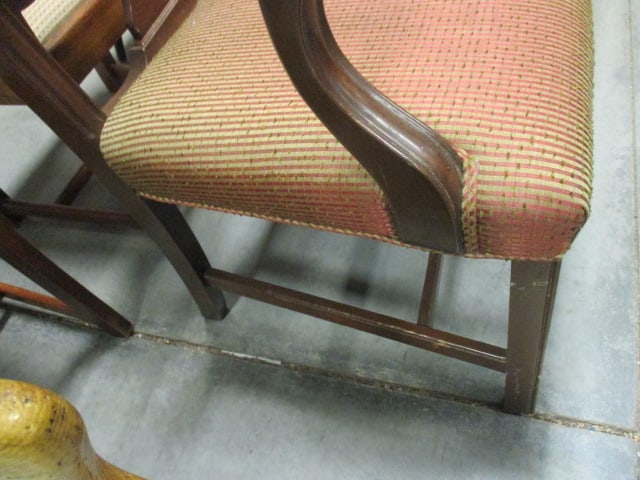 Pair of Mahogany Chippendale Style Armchairs - 5