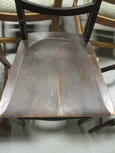 Vintage Ladderback Side Chair - 2