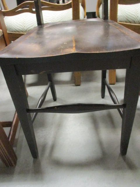 Vintage Ladderback Side Chair - 3