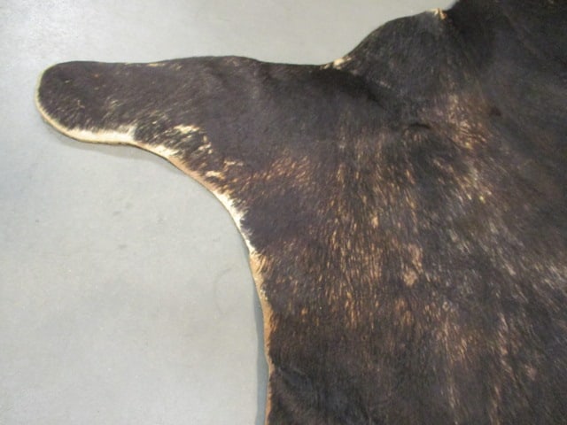 IKEA Koldby Ebony Brown Cowhide Rug - 6