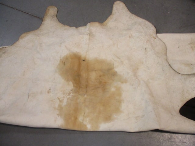 IKEA Koldby Ebony Brown Cowhide Rug - 8