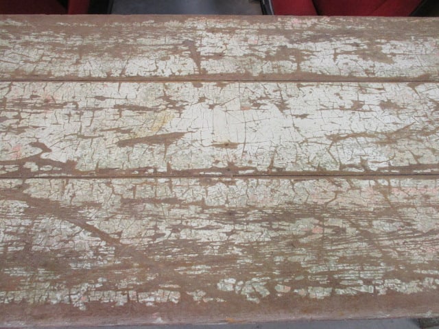 Primitive Painted Farmhouse Table - 2