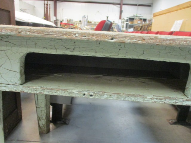 Primitive Painted Farmhouse Table - 3
