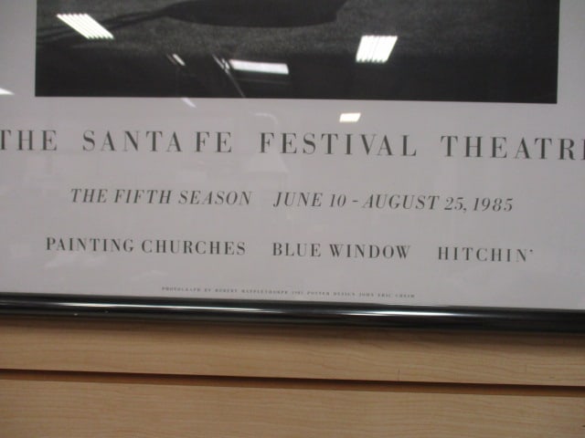 Framed 1985 "The Santa Fe Festival Theatre" Event Poster - 2