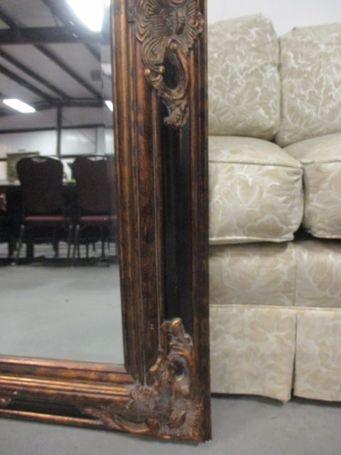 Silverwood Products Black and Gold Beveled Mirror - 4