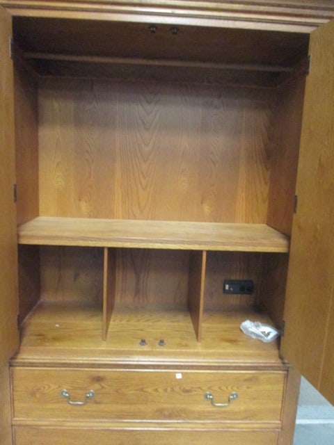 Bernhardt Oak Multi Use Cabinet - 2