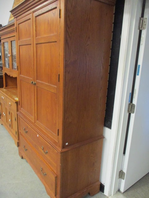 Bernhardt Oak Multi Use Cabinet - 7