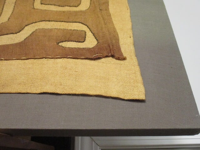 Vintage Abstract Labyrinth Geometric Tribal Textile Wall Hanging - 4