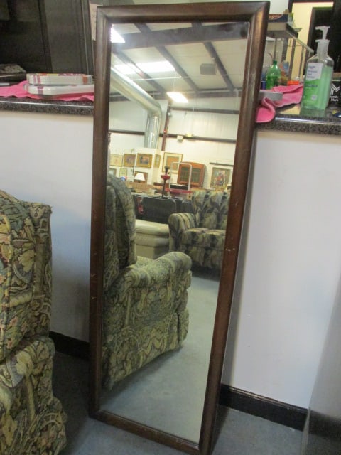 Wood Frame Mirror (1 of 4)