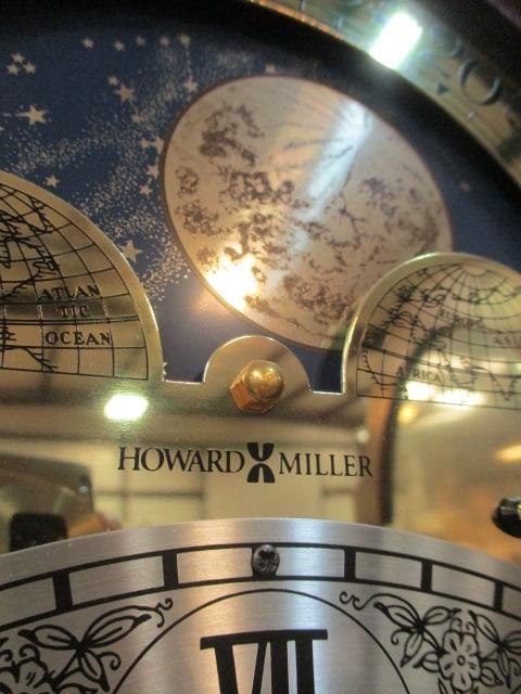 Howard Miller Celestial Phase Dial Grandfather Floor Clock - 3