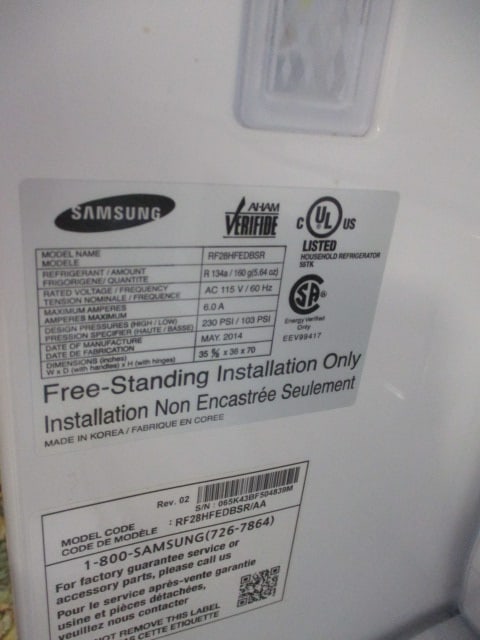 Samsung Stainless French Door Refrigerator with Ice/Water in Door - 7