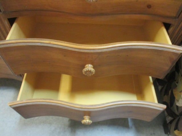 Distressed Finish French Country Style Double Chest - 9