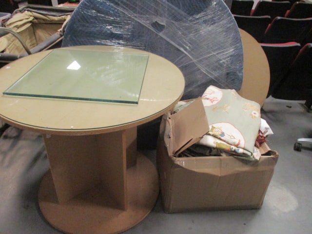 Large Grouping of Custom Drapery Panels, Cover-Up Table Cloths, (1 of 8)