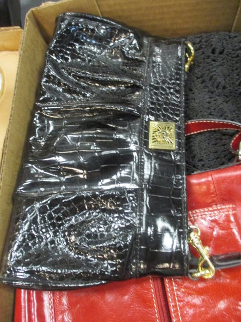 Ladies Straw Hats, Pashmina and Designer Name Purses - 10