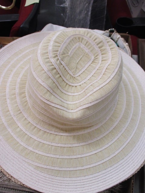 Ladies Straw Hats, Pashmina and Designer Name Purses - 2