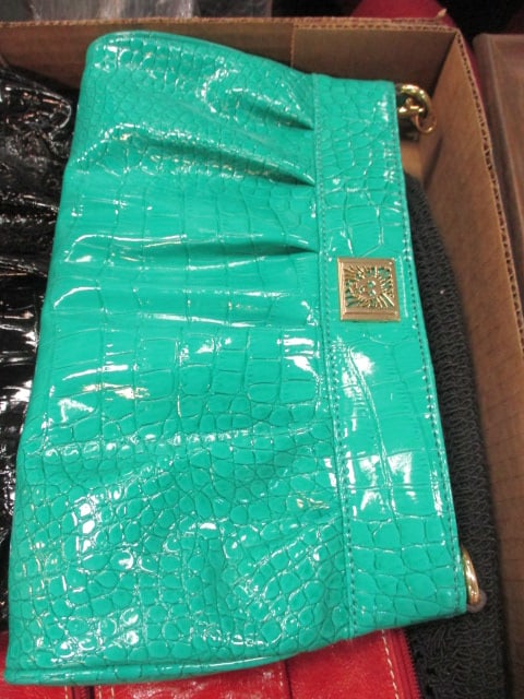 Ladies Straw Hats, Pashmina and Designer Name Purses - 9