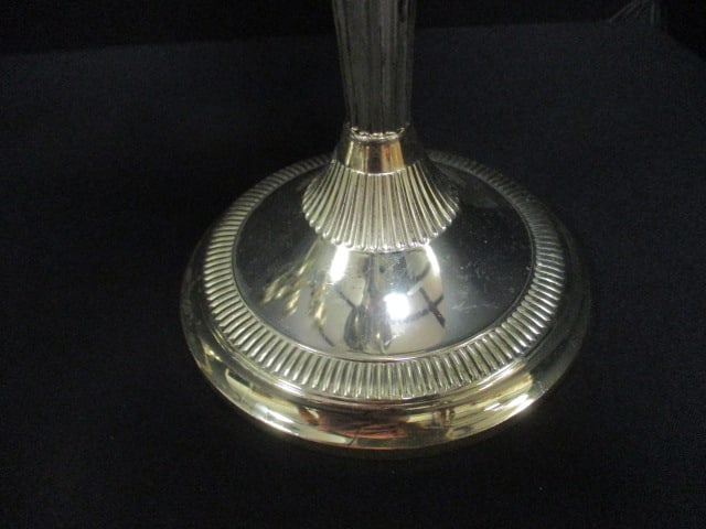 Pair of Silverplate 5 Lite Candelabras - 4