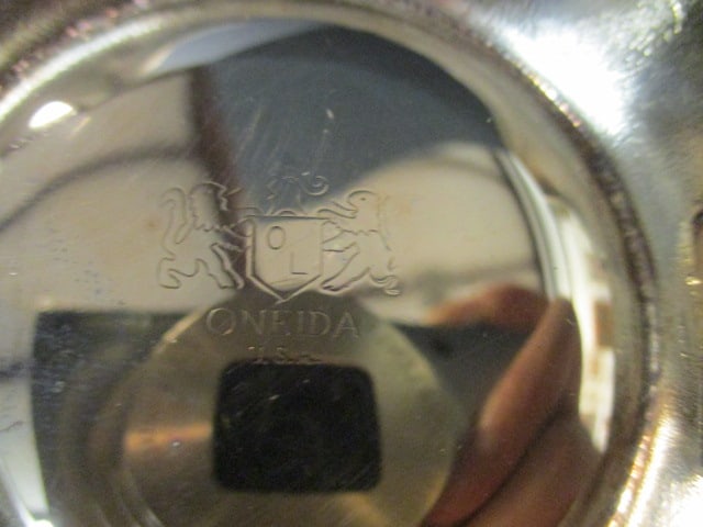 Silverplate Creamer and Sugar, Trays, Covered Dish and Serving Utensils - 7