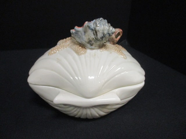 1991 Fitz & Floyd Nautical Plate, Creamer and Sugar Bowl - 9
