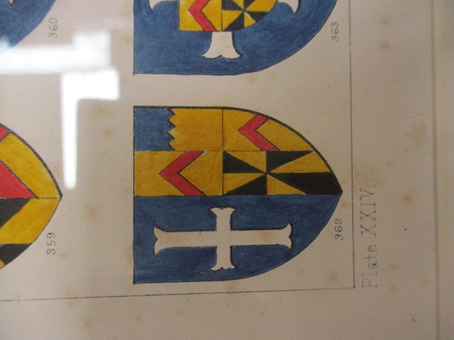 Two "Heraldry, Historical and Popular" Prints by Charles Bouteli - 4