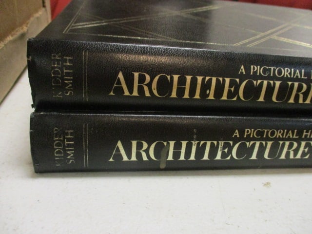 1976 "A Pictorial History of Architecture in America" 2 Volume Set by G.E. Kidder Smith - 3