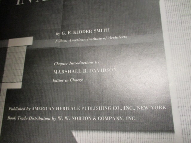 1976 "A Pictorial History of Architecture in America" 2 Volume Set by G.E. Kidder Smith - 5