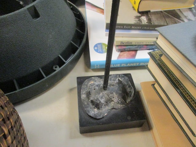 Woven Planter and Compote, Travel and Cookbooks, Metal Stand, Hole Punch and Tree Stand - 12