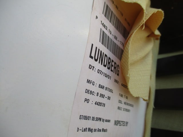 Four Lundberg Slat Back Bar Chairs - 5