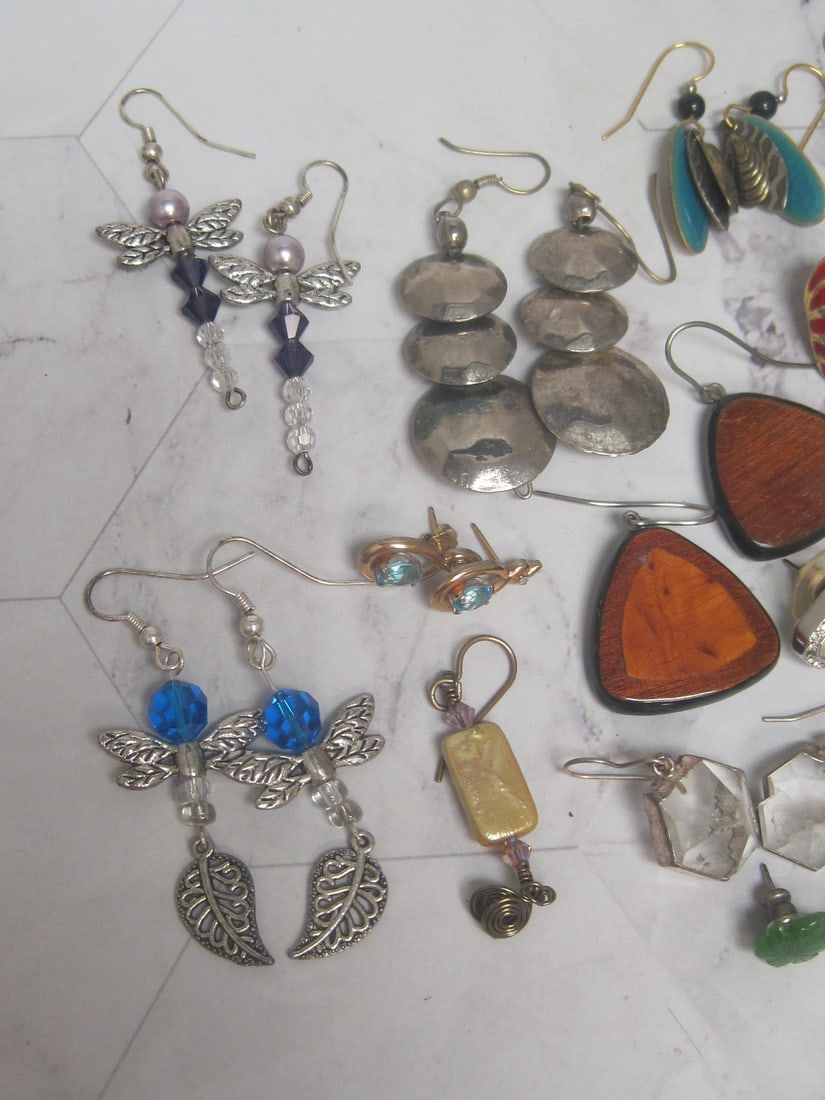 Large Lot of Pierced Earrings - 2