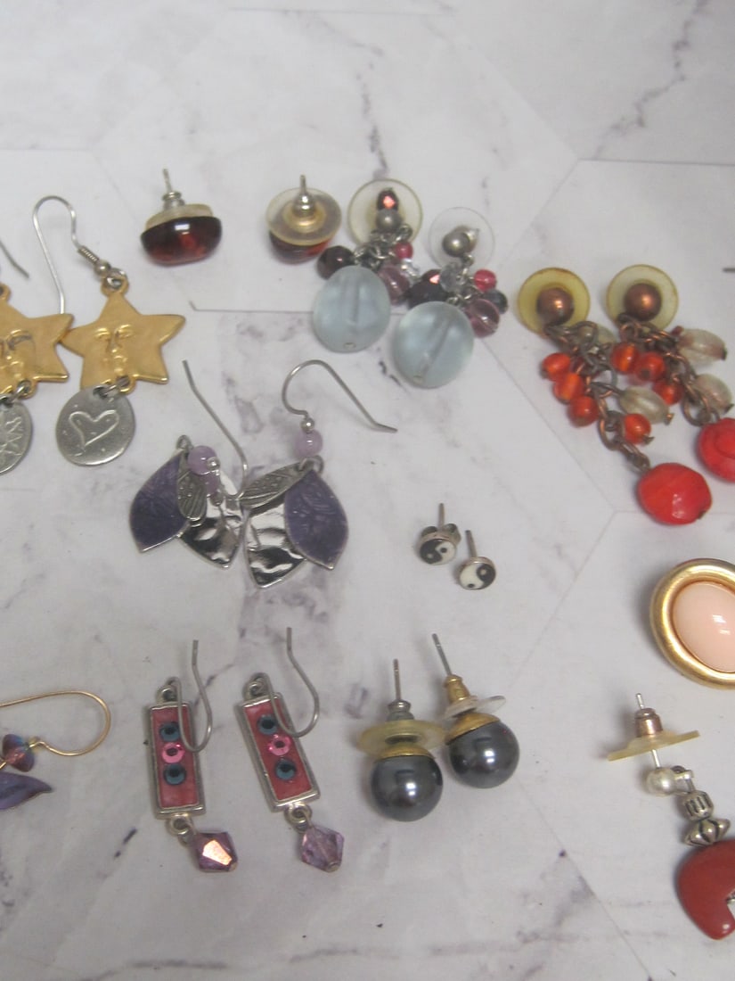 Large Lot of Pierced Earrings - 3