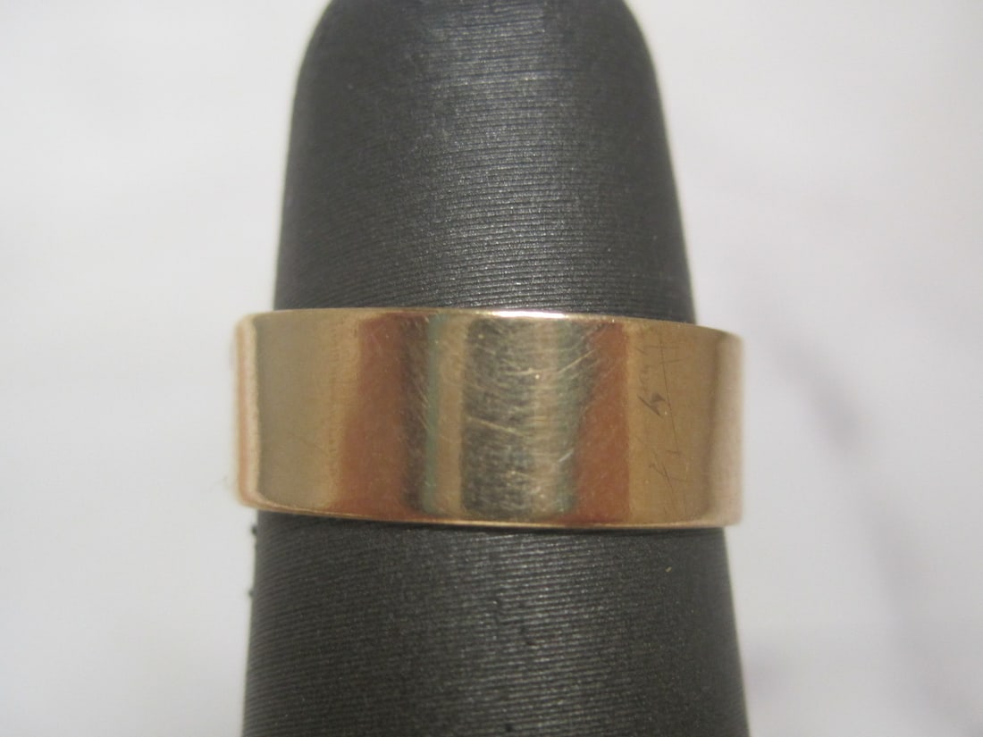 10k Gold Cuff Ring: Weighs 1 gram