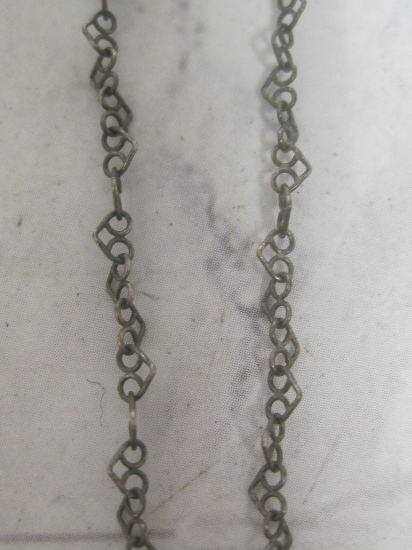 Sterling Silver Blue Topaz & Marcasite Chandelier Pendant on 16" Sterling Silver Chain - 4