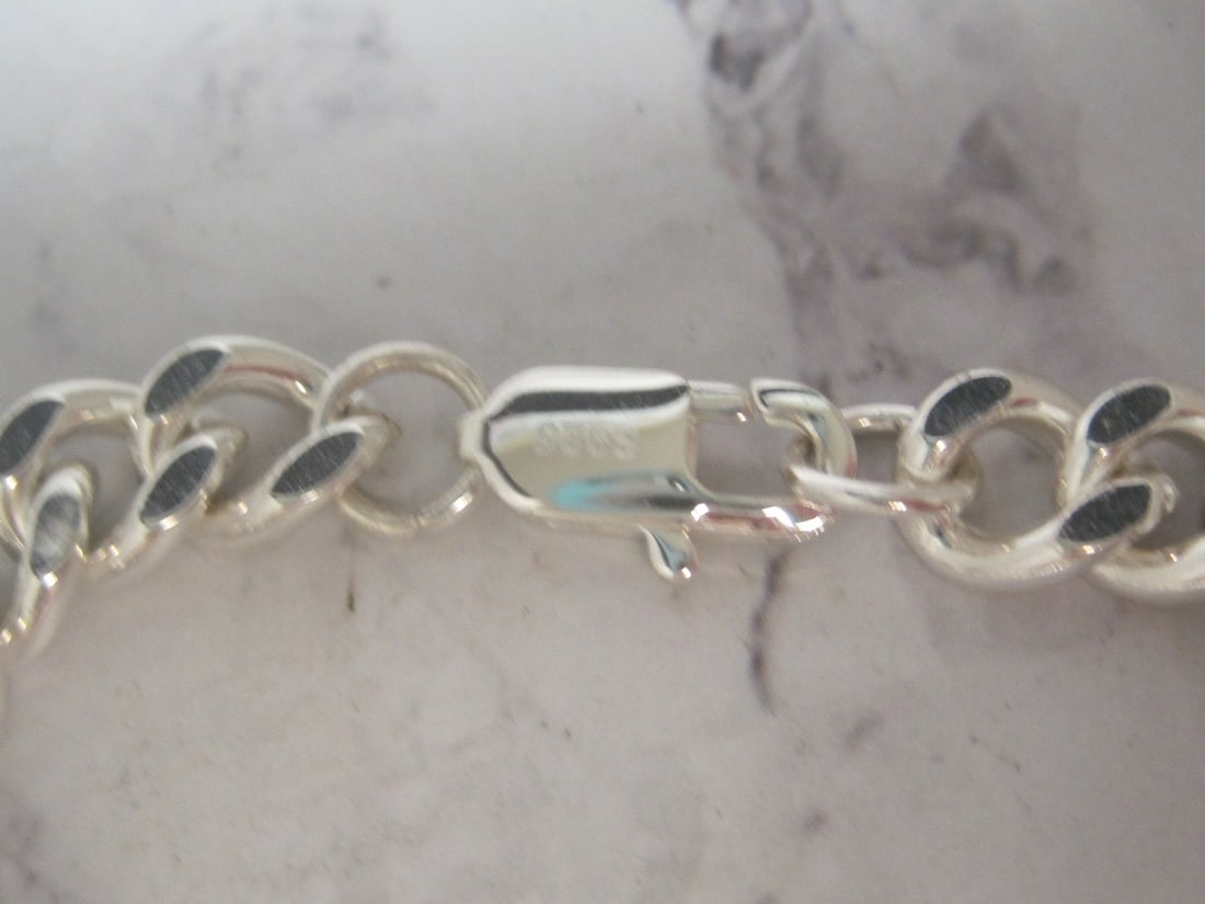 8" Sterling Silver Bracelet - 4