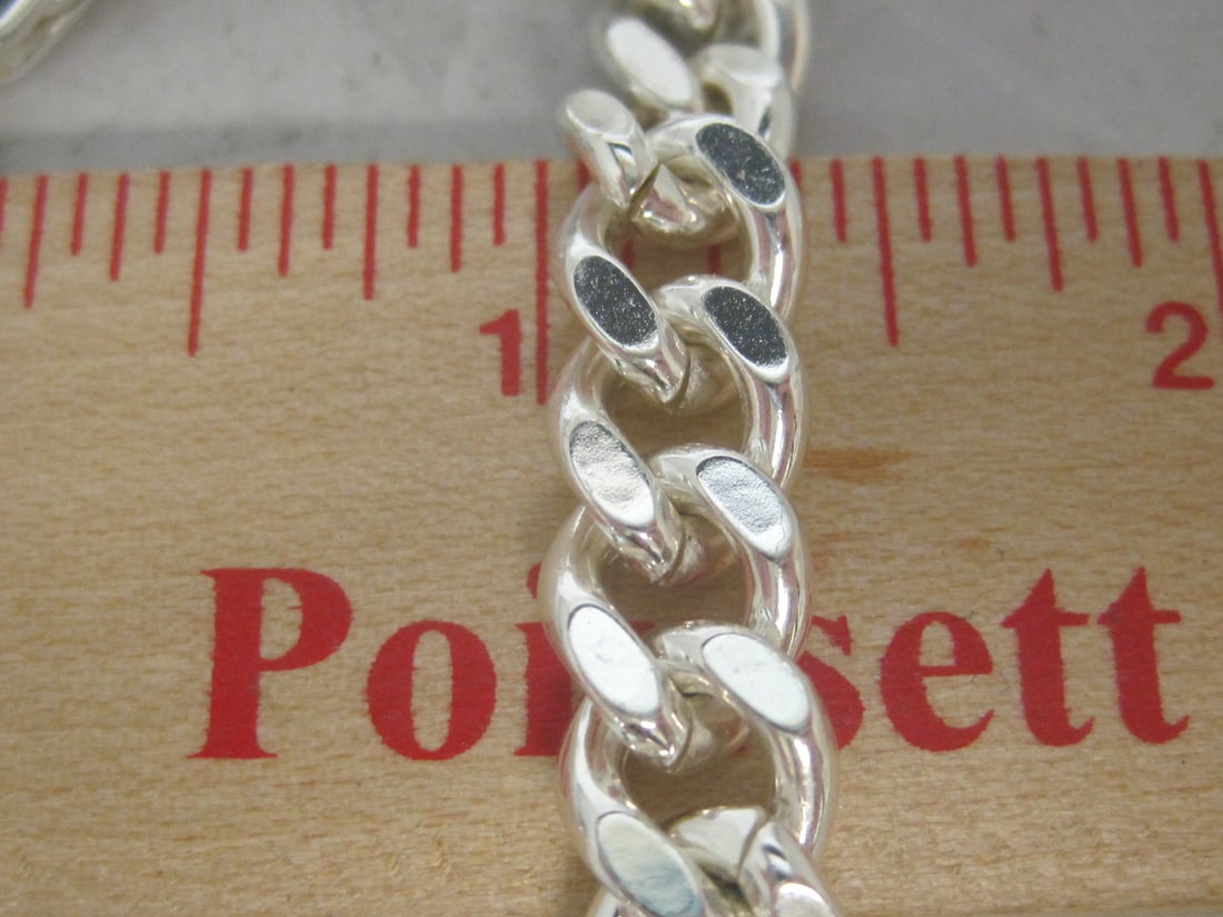 8" Sterling Silver Bracelet - 5