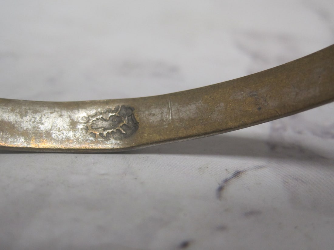 Mexican Silver Bangle Bracelet - 3