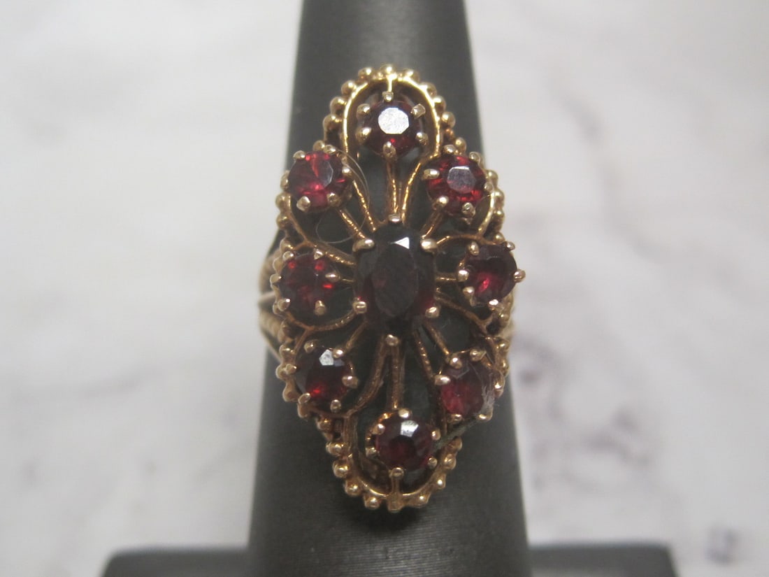 14k Gold Garnet Ring (1 of 4)