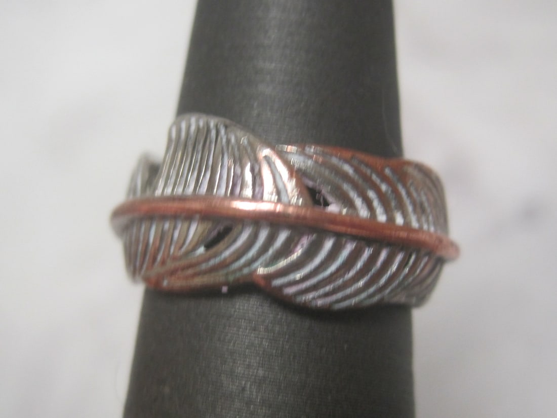 Sterling Silver Leaf Wrap Ring - 2