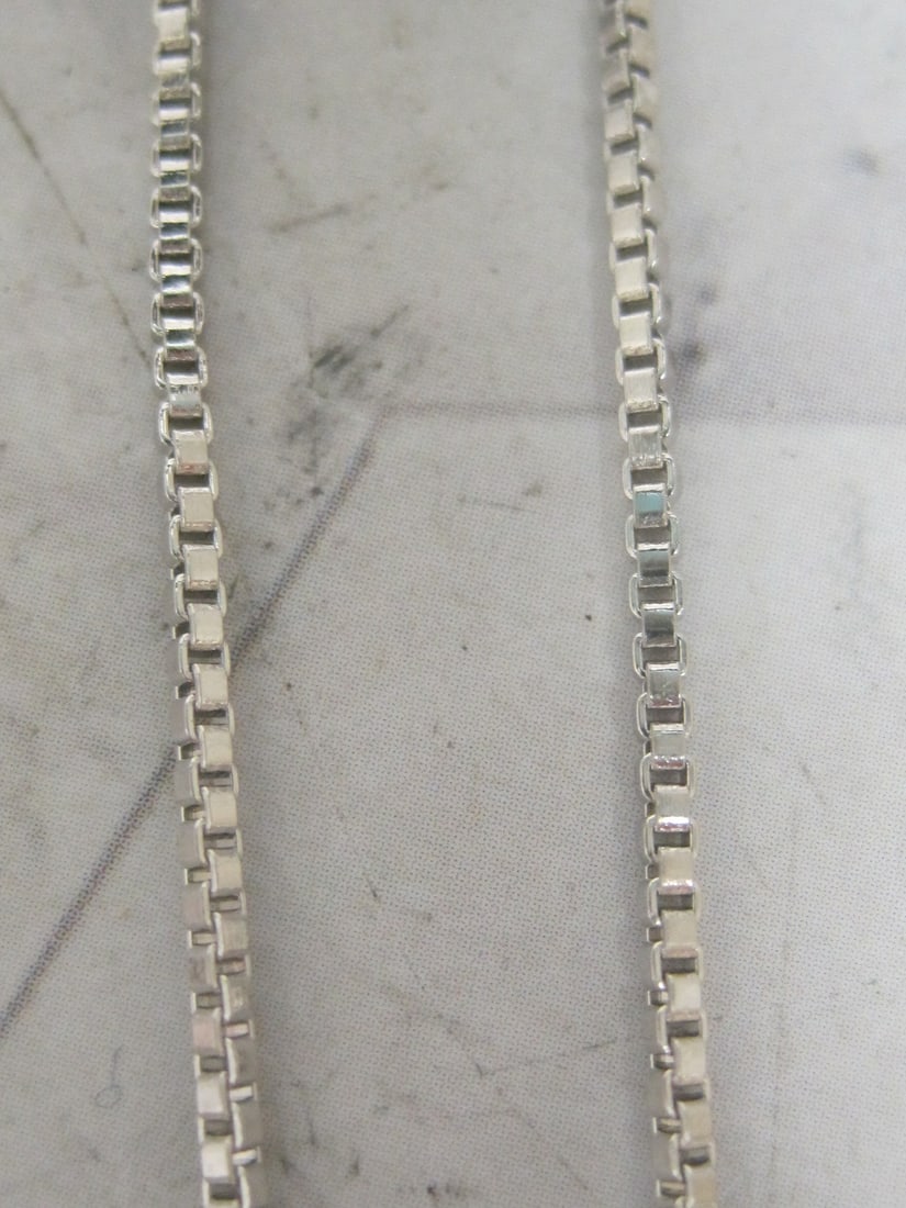 Sterling Silver Black Onyx & Diamond Double Paw Print Pendant on 16" Sterling Silver Chain - 3