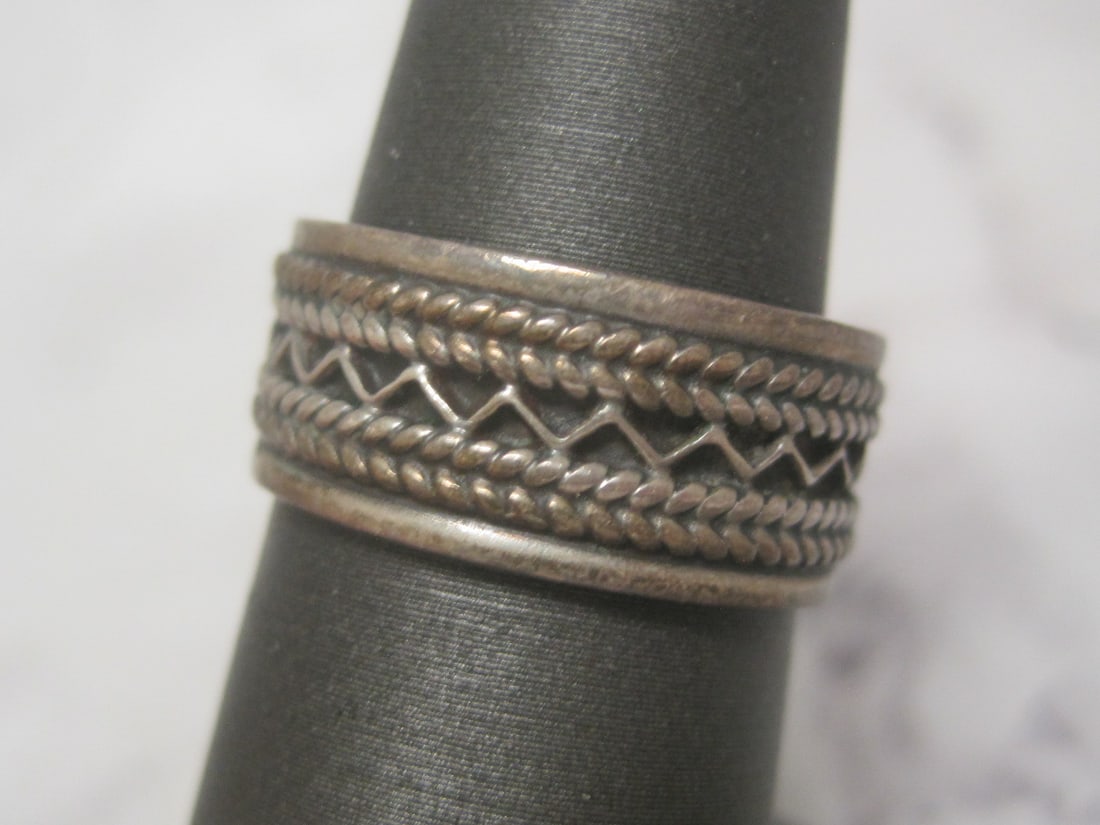 Sterling Silver Band Ring - 2