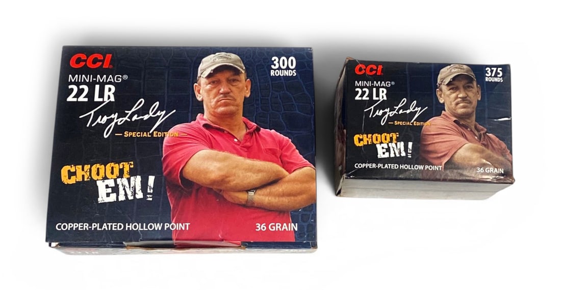 NIB 675rds. of .22 LR 36gr. CPHP CCI Special Edition Ammunition: See photo(s)