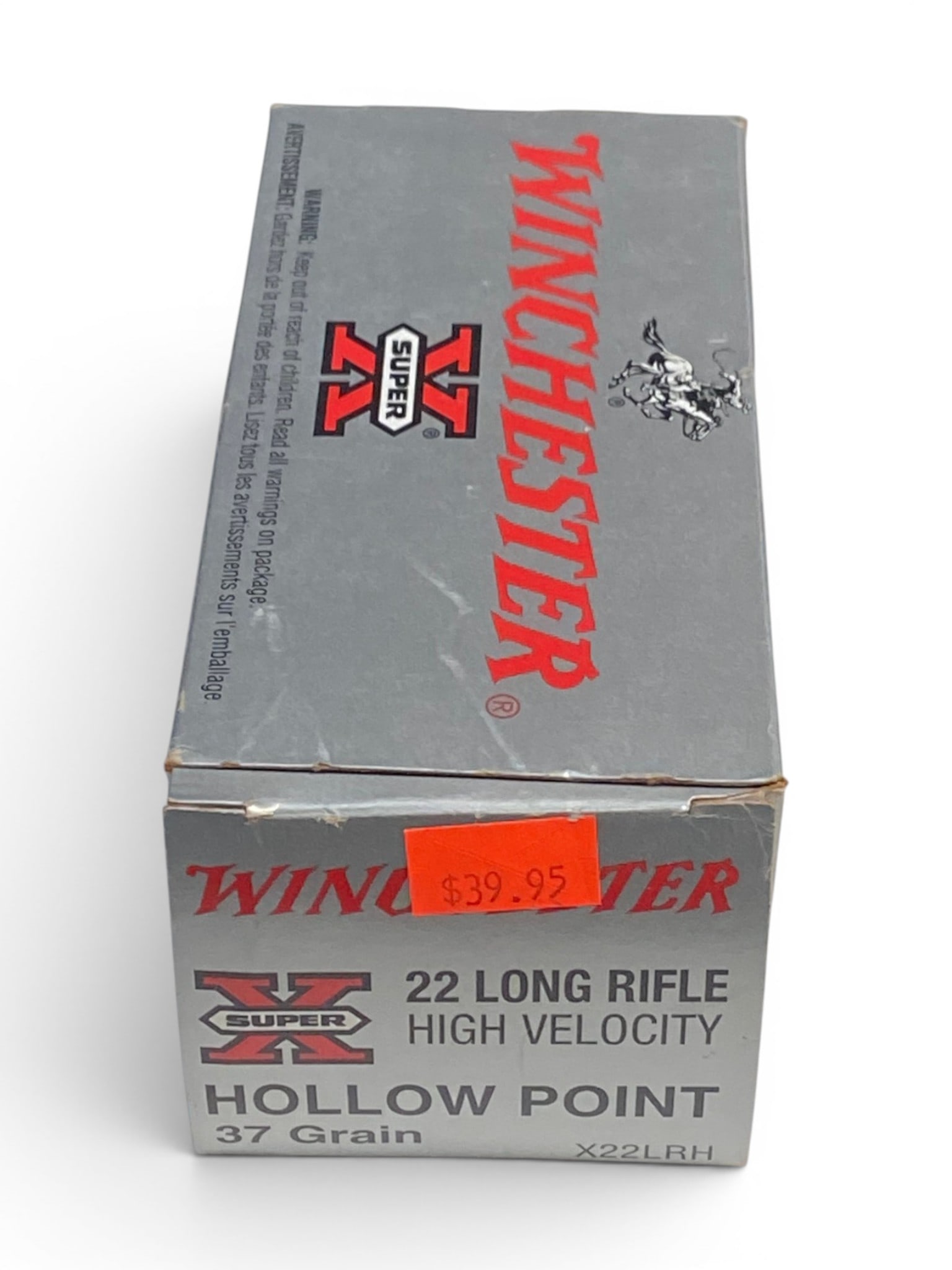 NIB 500rds. of .22 LR 37gr. HP Winchester Super-X Ammunition: See photo(s)