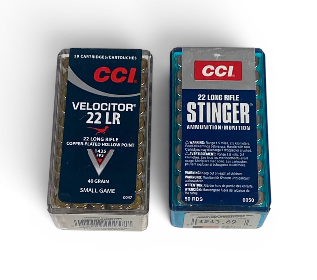 NIB 100rds. of .22 LR CCI Ammunition: See photo(s)